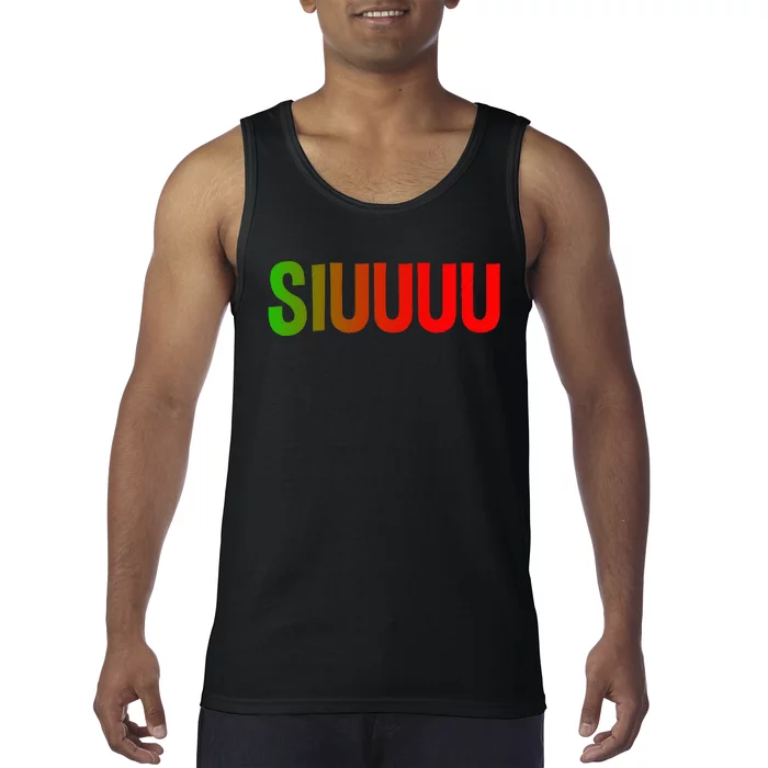 Funny Cheers Siuuuu Tank Top