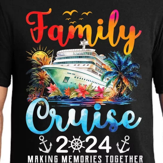 Family Cruise Ship Vacation Trip 2024 Family Cruise Matching Pajama Set