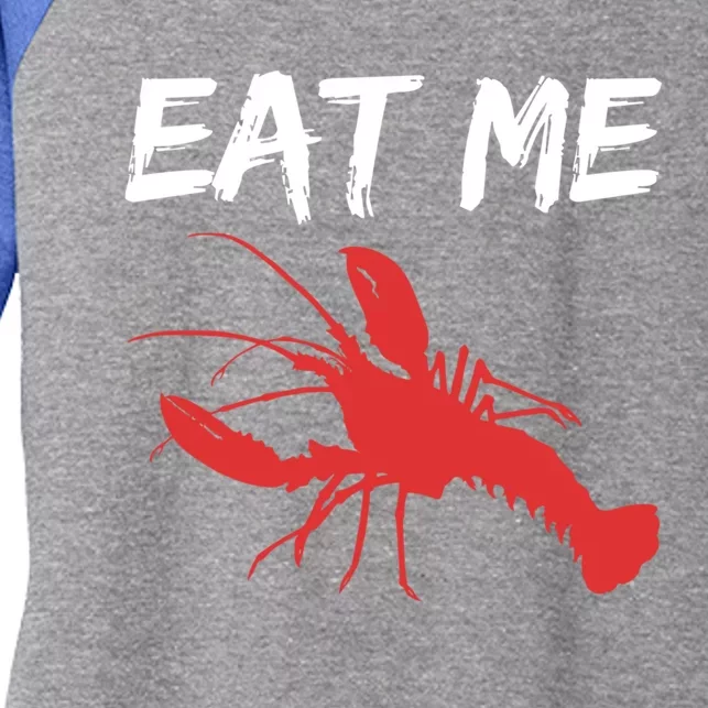 Funny Crawfish Season Clothes For The Next Crawfish Boil Gift Women's Tri-Blend 3/4-Sleeve Raglan Shirt