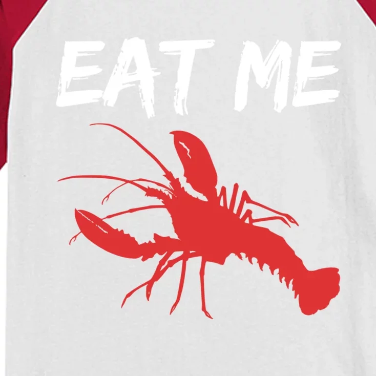 Funny Crawfish Season Clothes For The Next Crawfish Boil Gift Kids Colorblock Raglan Jersey