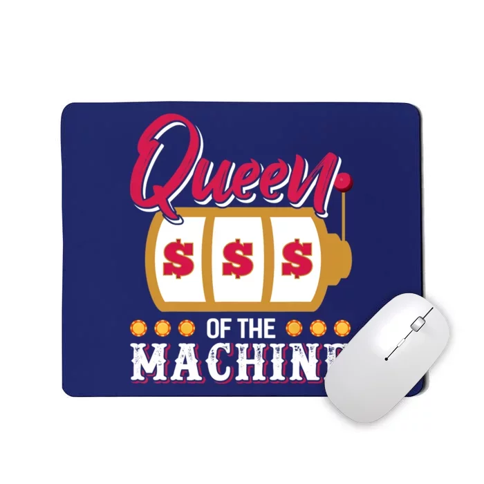 Funny Casino Slot Machine Queen Gambling Slot Machine Mousepad