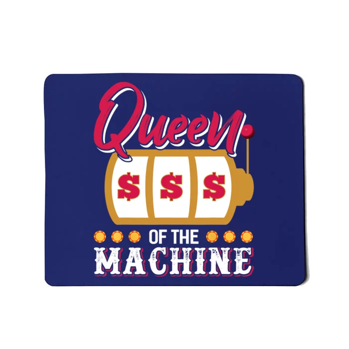 Funny Casino Slot Machine Queen Gambling Slot Machine Mousepad