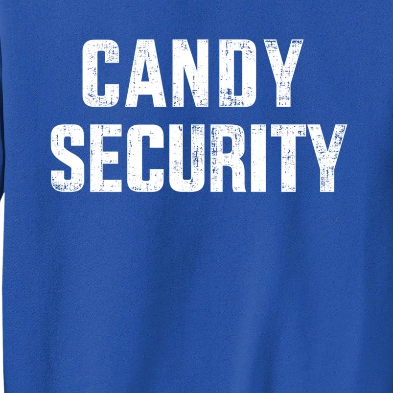 Funny Candy Security Lazy Halloween Costume Gift Sweatshirt