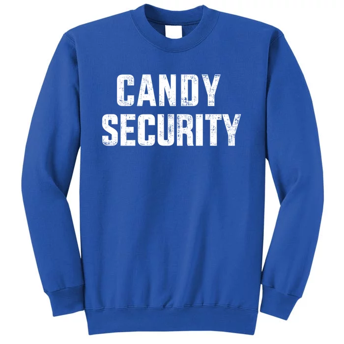 Funny Candy Security Lazy Halloween Costume Gift Sweatshirt