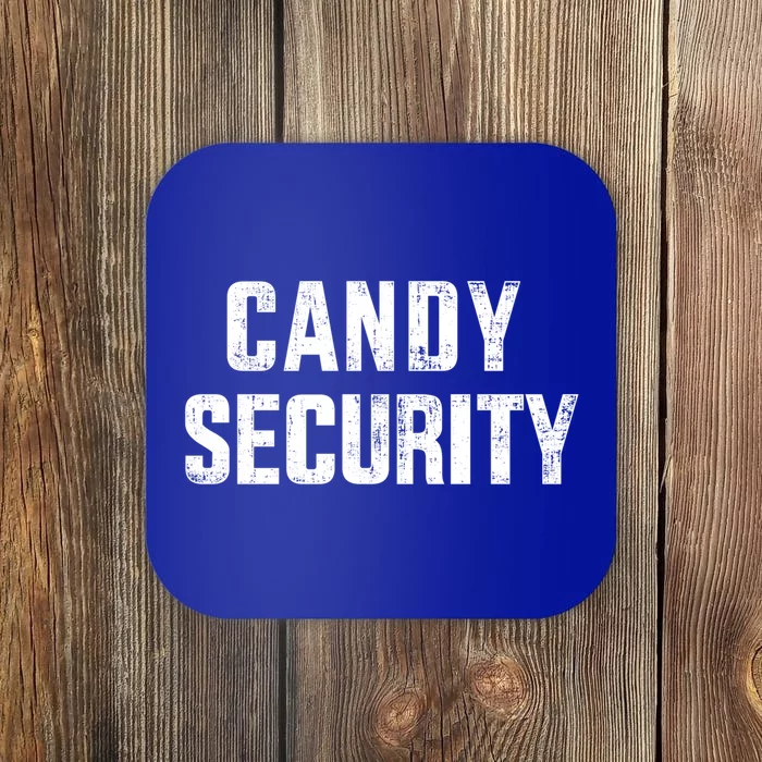 Funny Candy Security Lazy Halloween Costume Gift Coaster