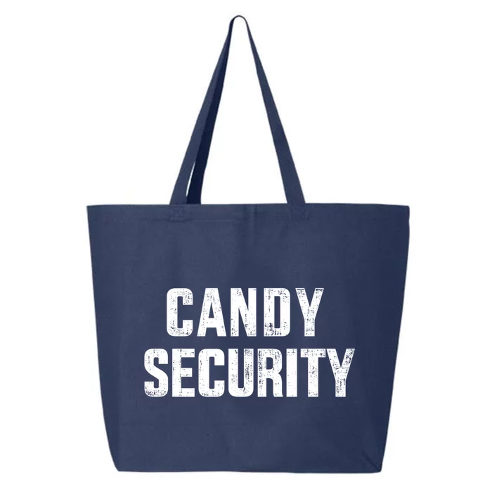 Funny Candy Security Lazy Halloween Costume Gift 25L Jumbo Tote