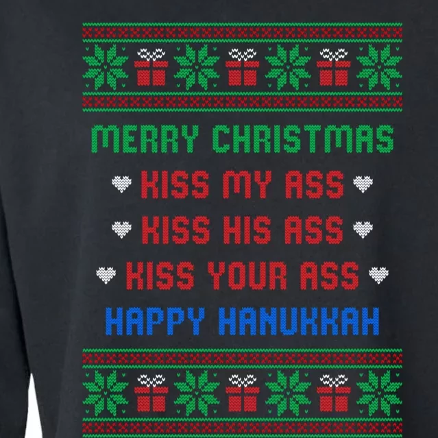 Funny Christmas Sweaters Cropped Pullover Crew