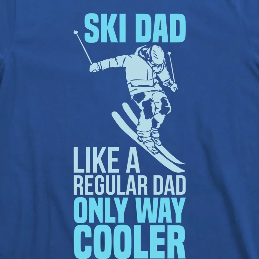 Funny Cool Ski Dad Definition Skier Mountain Slope Meaningful Gift T-Shirt