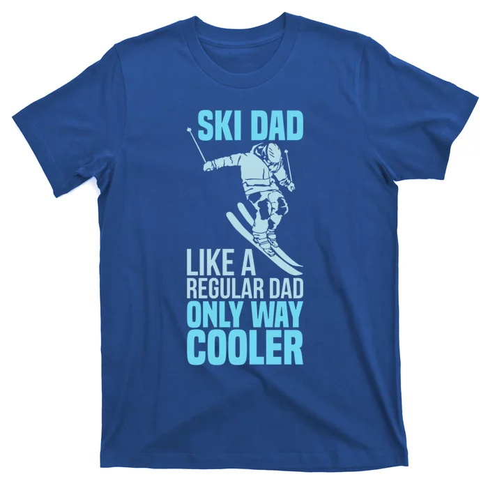 Funny Cool Ski Dad Definition Skier Mountain Slope Meaningful Gift T-Shirt