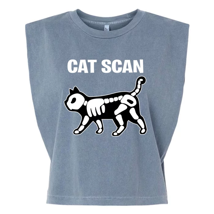 Funny Cat Scan Ct Scan Cat Xgreat Giftray Pun Sarcastic Rad Tech Gift Cool Gift Garment-Dyed Women's Muscle Tee