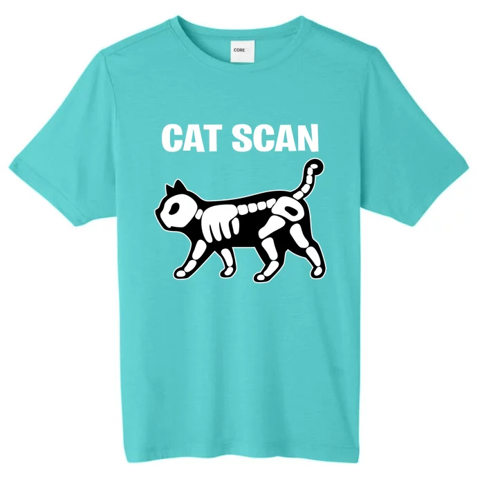 Funny Cat Scan Ct Scan Cat Xgreat Giftray Pun Sarcastic Rad Tech Gift Cool Gift ChromaSoft Performance T-Shirt