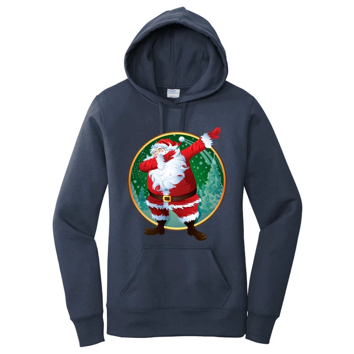 Funny Christmas Santa Dabbing Great Santa Claus Xmas Gift Women's Pullover Hoodie