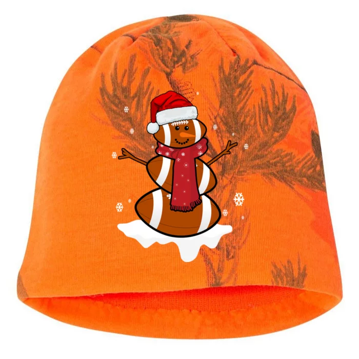 Football Christmas Snowman Kati - Camo Knit Beanie