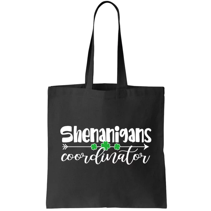 Funny Cute St Patricks Day Shenanigans Coordinator Tote Bag