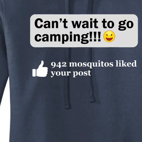 Funny Camping Saying Humor Outdoorsy Joke Camp Gear Gift Women's Pullover Hoodie