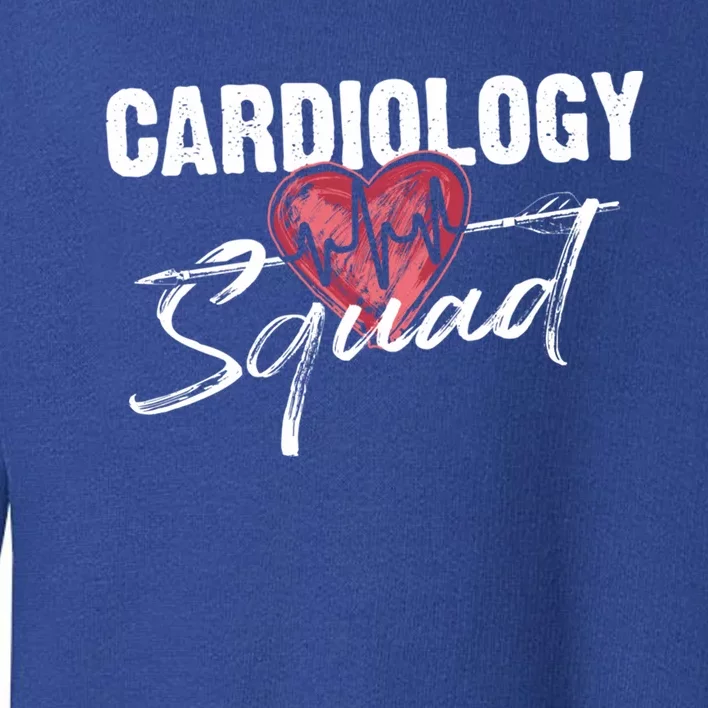 Funny Cardiology Squad Gift For Cardiovascular Technologists Gift Toddler Sweatshirt