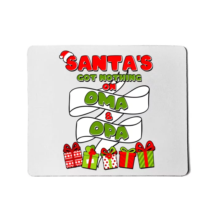 Funny Christmas Santas Got Nothing On Oma And Opa Mousepad