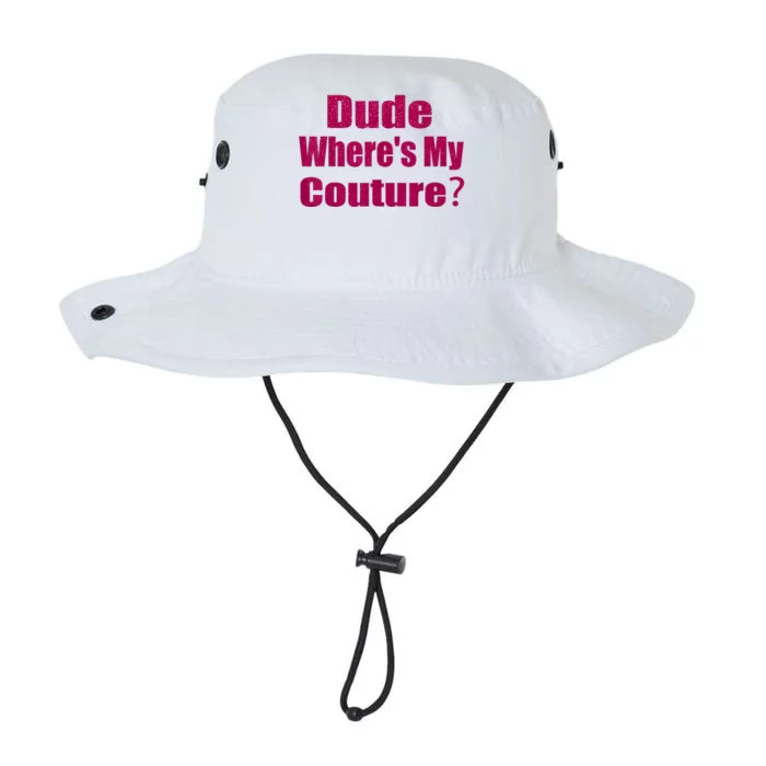 Funny Couture Sarcastic Quote Dude WhereS My Couture Pink Legacy Cool Fit Booney Bucket Hat