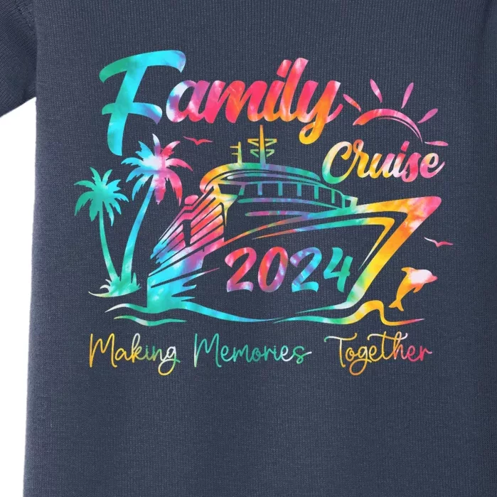 Family Cruise Shirt 2024 Vacation Making Memories Together Baby Bodysuit