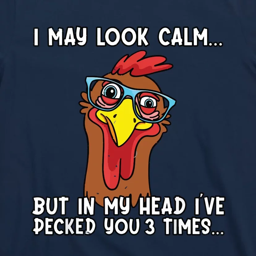 Funny Chicken Shirts Funny Farmer Chicken Mom T-Shirt