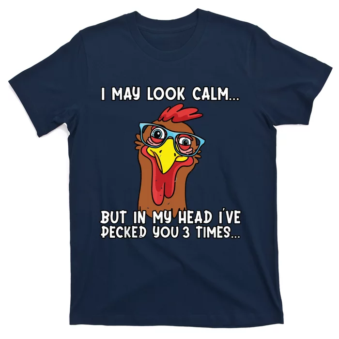 Funny Chicken Shirts Funny Farmer Chicken Mom T-Shirt