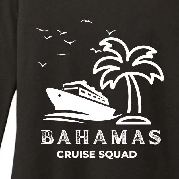 Family Cruise Squad Bahamas 2024 Summer Matching Vacation Womens CVC Long Sleeve Shirt