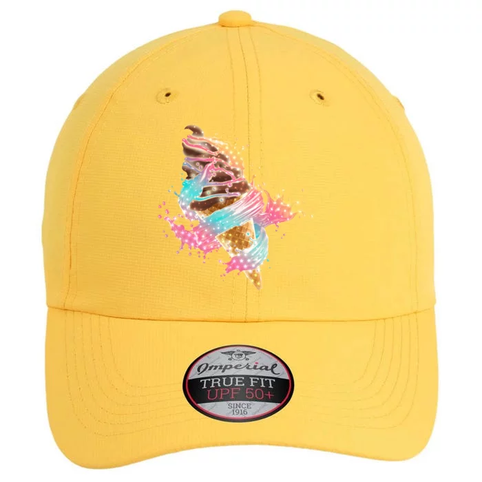 Fun Colorful Summer Time Chocolate Ice Cream The Original Performance Cap