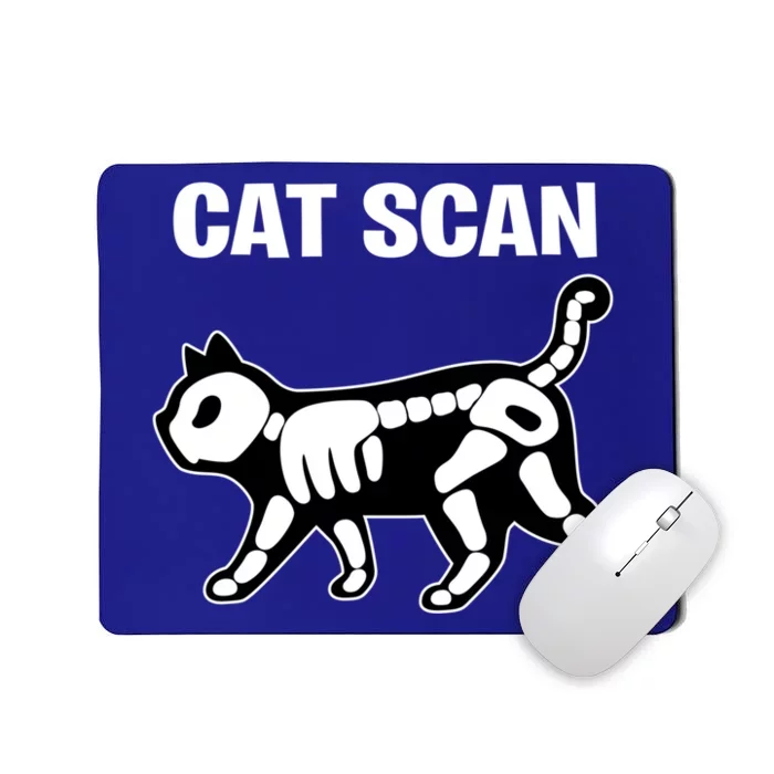 Funny Cat Scan Ct Scan Cat Xgiftray Pun Sarcastic Rad Tech Gift Meaningful Gift Mousepad