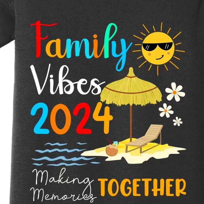 Family Cruise Ship Vacation Trip 2024 Family Cruise Matching Baby Bodysuit