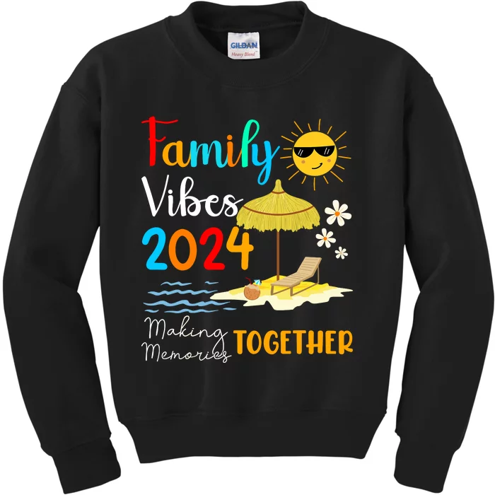 Family Cruise Ship Vacation Trip 2024 Family Cruise Matching Kids Sweatshirt