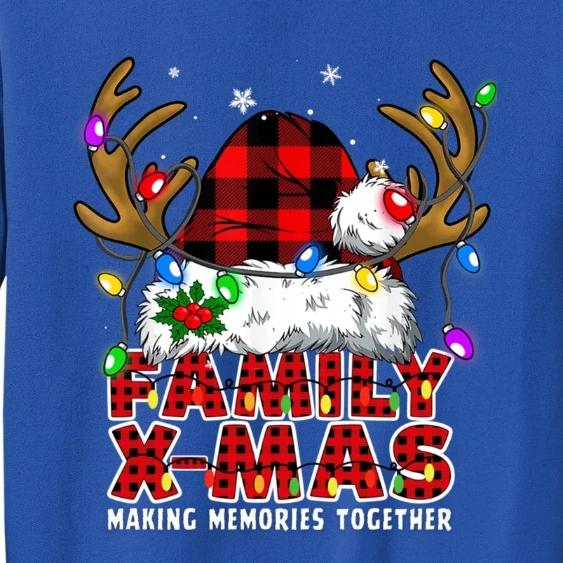 Family Christmas Squad Matching Pajamas Team Santa Cute Gift Sweatshirt