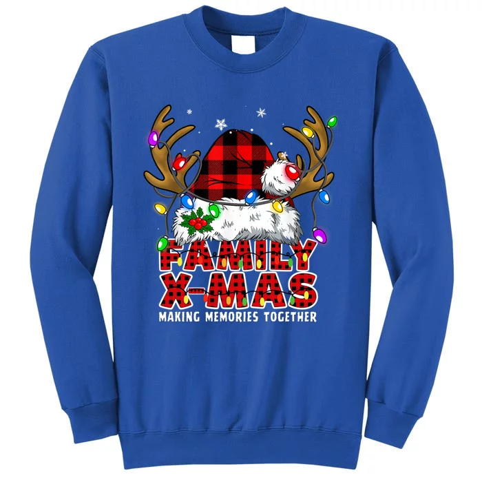 Family Christmas Squad Matching Pajamas Team Santa Cute Gift Sweatshirt