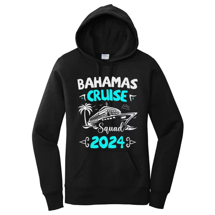 Family Cruise Squad Bahamas 2024 Summer Matching Vacation Women's Pullover Hoodie