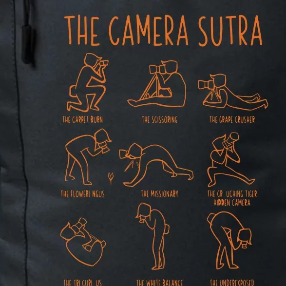 Funny Camera Sutra Photographer Photography Gift Men Women Daily Commute Backpack