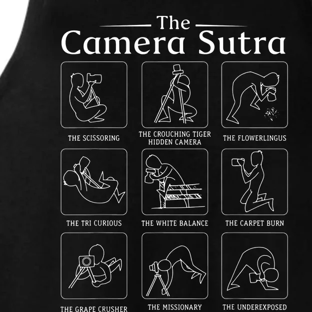 Funny Camera Sutra Photographer Photography Gift Men Women Ladies Tri-Blend Wicking Tank