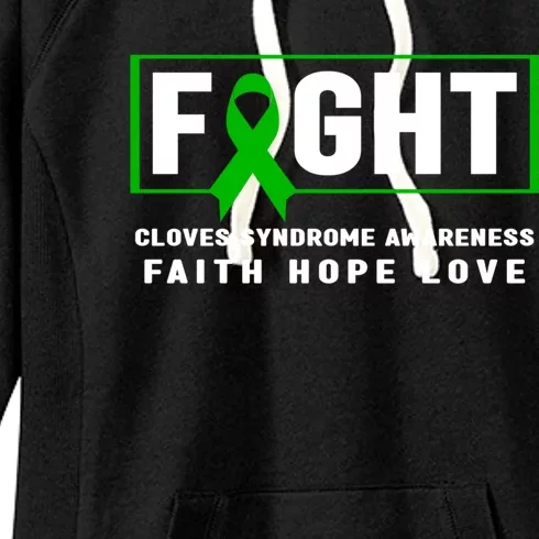 Fight Cloves Syndrome Cool Gift Cloves Syndrome Awareness Gift Women's Fleece Hoodie