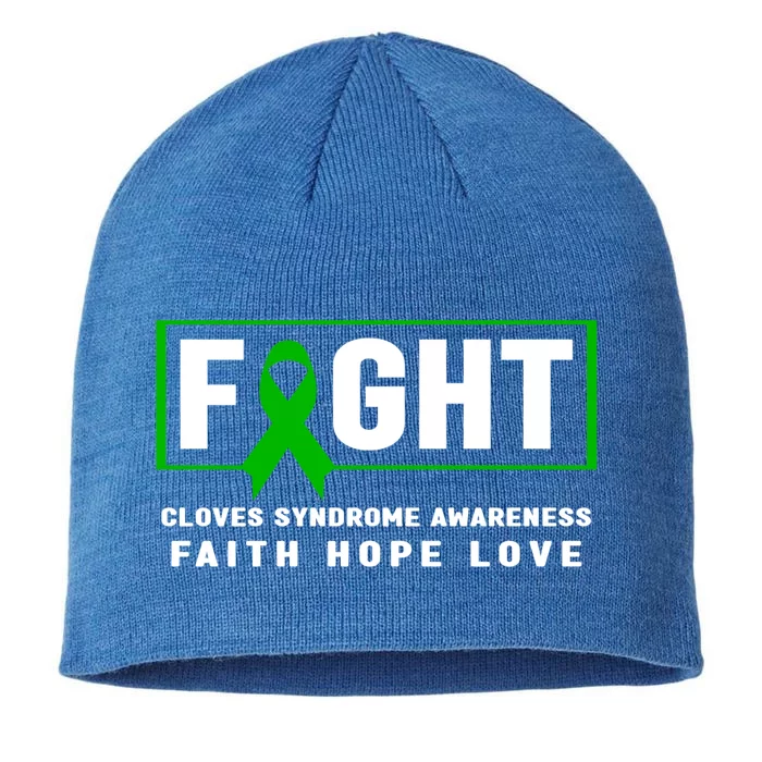 Fight Cloves Syndrome Cool Gift Cloves Syndrome Awareness Gift 8 1/2in Sustainable Knit Beanie