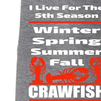 Funny Crawfish Season Mudbug Party Gift Cool Gift Doggie 3-End Fleece Hoodie