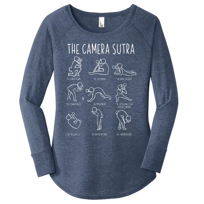 Funny Camera Sutra Photographer Photography Gift Men Women Women's Perfect Tri Tunic Long Sleeve Shirt