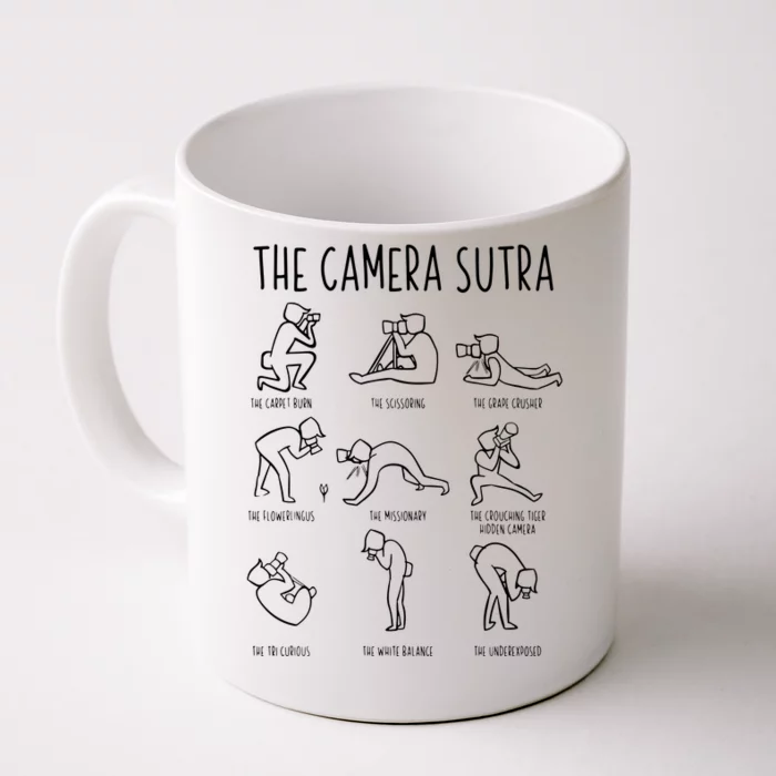 Funny Camera Sutra Photographer Photography Gift Men Women Front & Back Coffee Mug