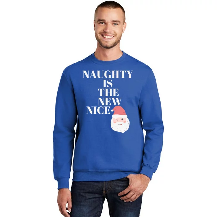 Funny Christmas Santa Naughty Is The New Nice Gift Sweatshirt