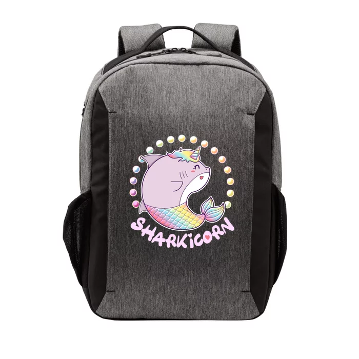 Funny Cute Sharkicorn Shark Unicorn Vector Backpack