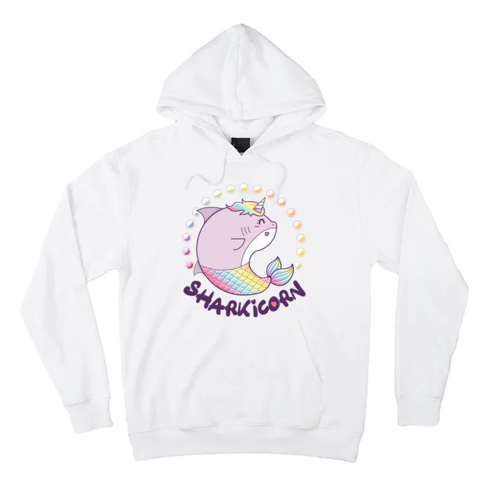 Funny Cute Sharkicorn Shark Unicorn Hoodie