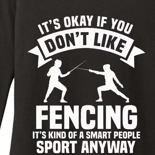 Fencing Combat Sport Fence Foil Epee Sabre Sword Fencer Womens CVC Long Sleeve Shirt