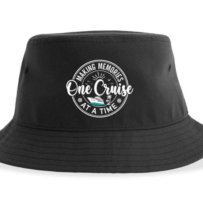 Family Cruise Shirp , Cruising Trip Sustainable Bucket Hat