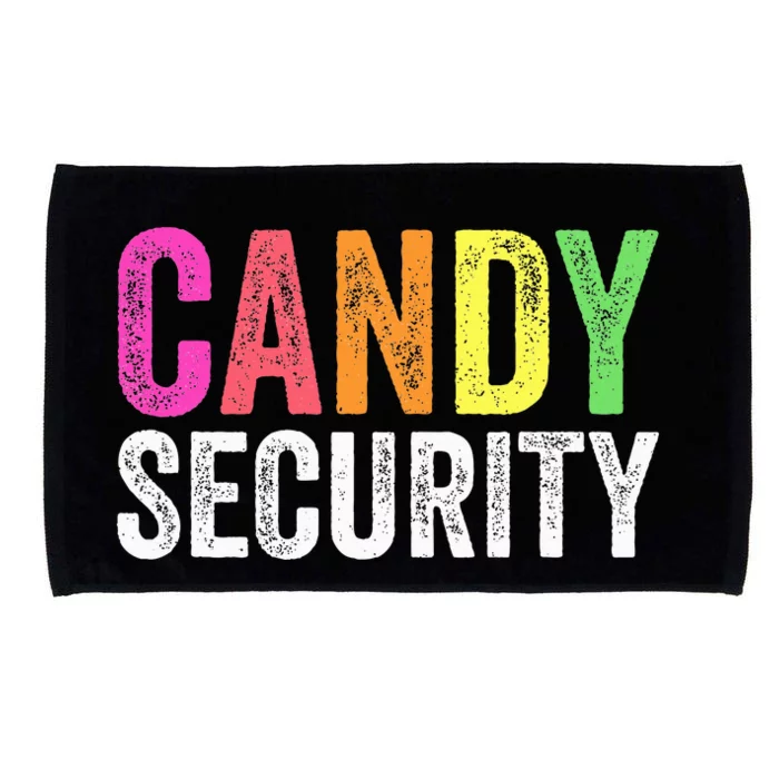 Funny Candy Security Halloween Costume Microfiber Hand Towel