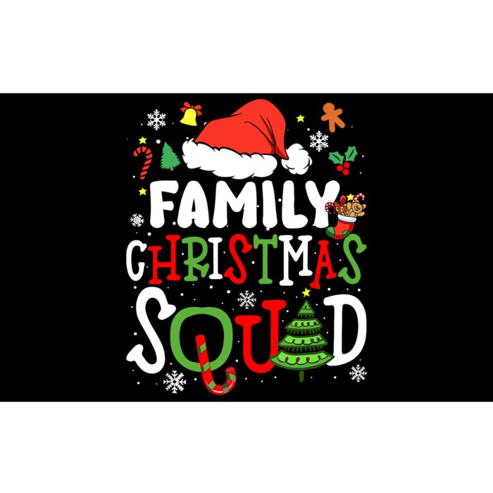 Family Christmas Squad Matching Pajamas Team Santa Elf Bumper Sticker