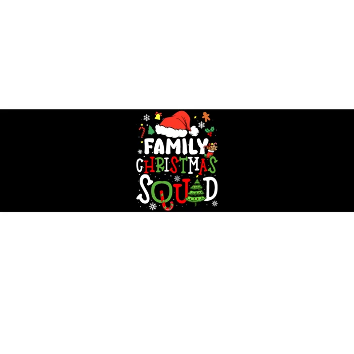 Family Christmas Squad Matching Pajamas Team Santa Elf Bumper Sticker