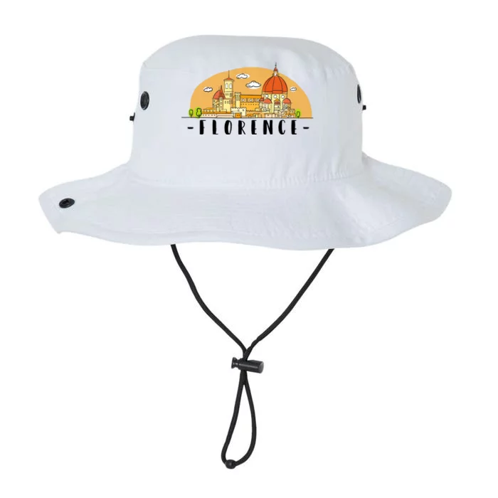 Florence Cartoon Style Illustration Legacy Cool Fit Booney Bucket Hat