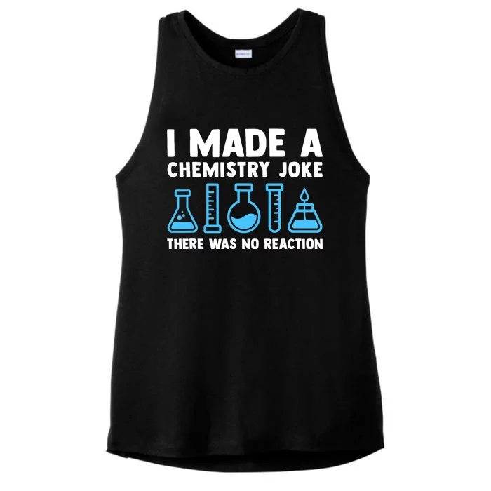 Funny Chemistry Science Teacher Chemist Gift Ladies Tri-Blend Wicking Tank